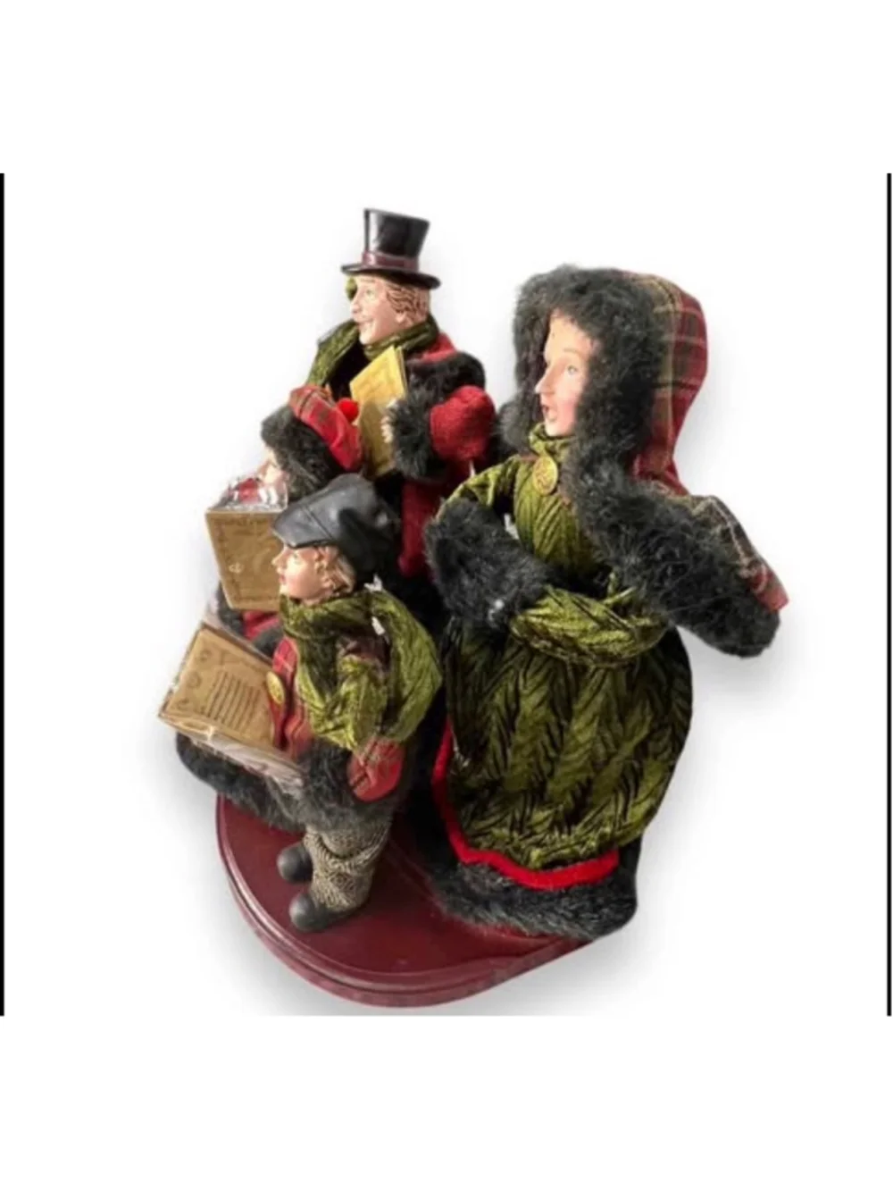 Dickens Christmas Carolers Valerie Parr Hill QVC 2013 Holiday Decor